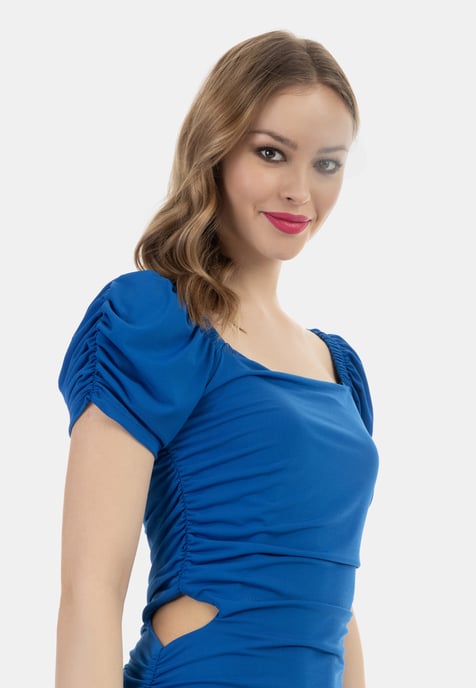 Faina Mini-jurk Dames KONING BLAUW - Image 5