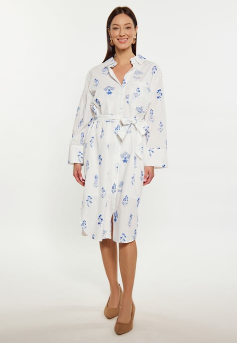 usha Jurk Dames wit - Image 3
