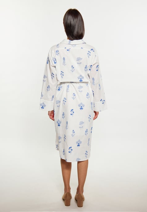 usha Jurk Dames wit - Image 4