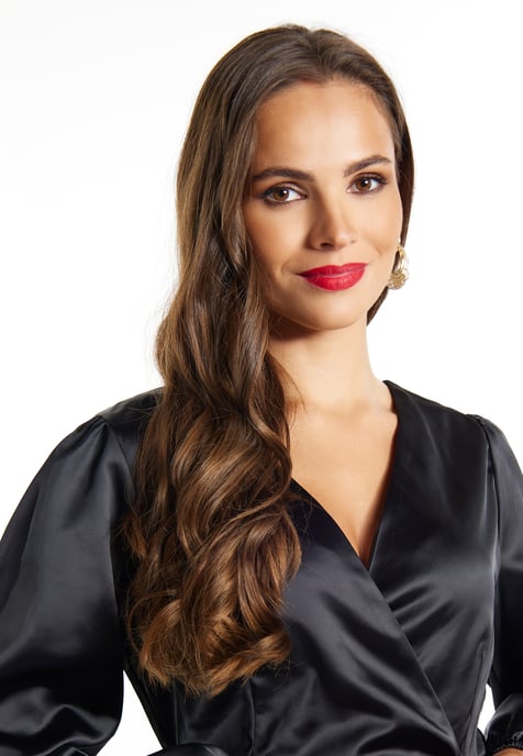 Faina Satijnen mini-jurk Dames zwart - Image 5