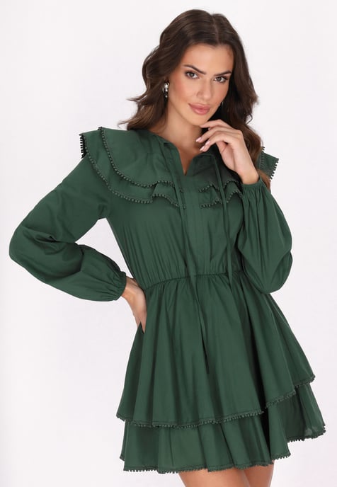 Faina Jurk Dames groente - Image 3