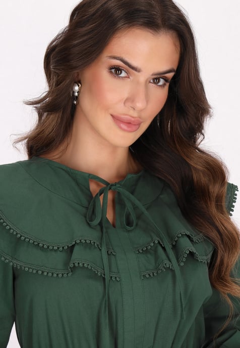 Faina Jurk Dames groente - Image 5