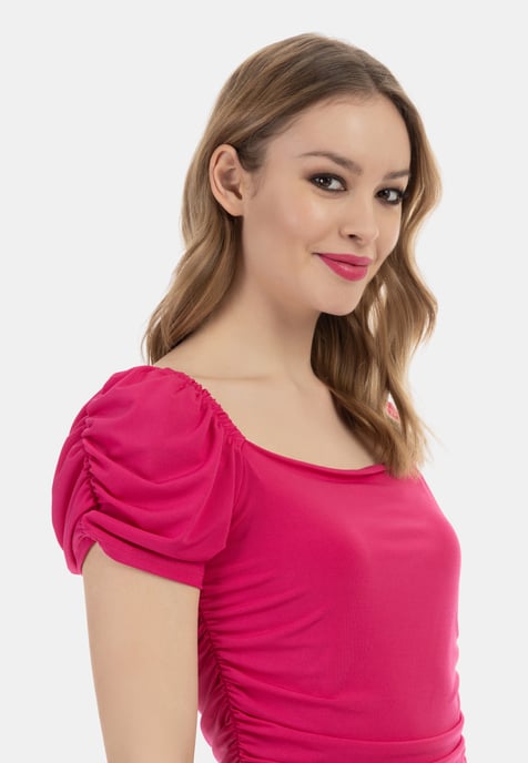 Faina Mini-jurk Dames roze - Image 5