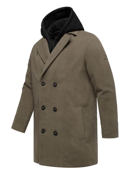 Stone Harbour men’s Darioon coat with removable inner layer & hood - Image 3