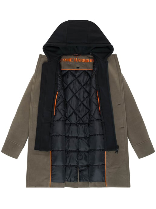 Stone Harbour men’s Darioon coat with removable inner layer & hood - Image 5