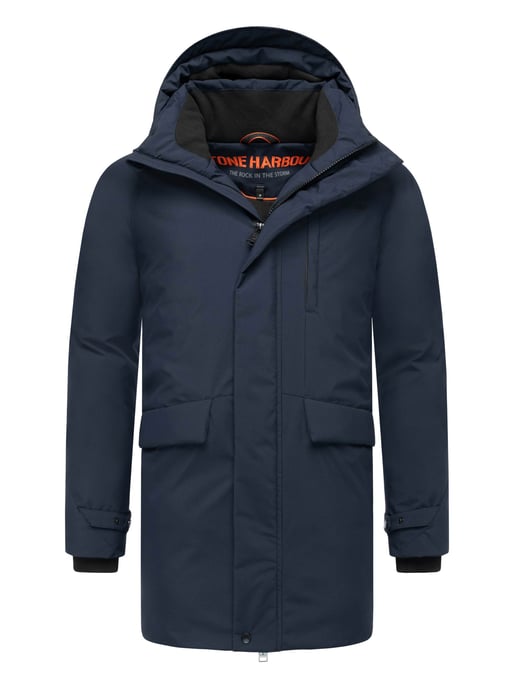 Stone Harbour Emriis heren winterjas met fleecevoering en capuchon - Image 1