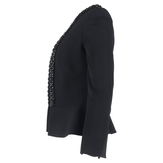 Stella McCartney Versierde Blazer in Zwarte Wol - Image 2