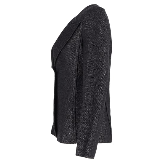 Giorgio Armani Single-Buttoned Blazer in Black Polyamide - Image 2