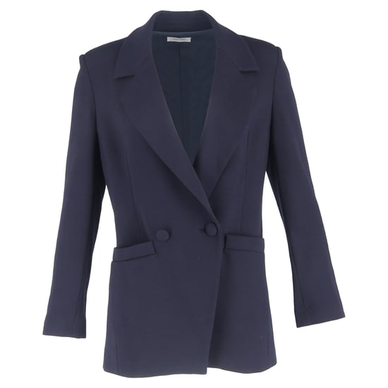 Anine Bing Dubbelknäppt Blazer i Marinblå Polyester - Image 1