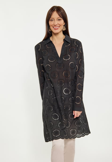 usha Jurk Dames zwart - Image 3