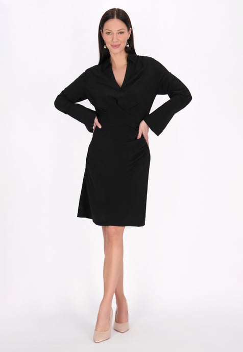 usha jurk vrouwen zwart - Image 2