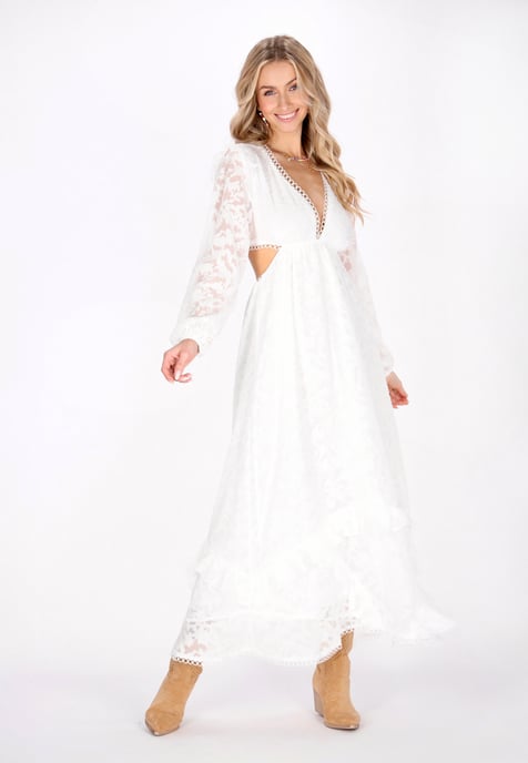 IZIA jurk vrouwen wit - Image 2