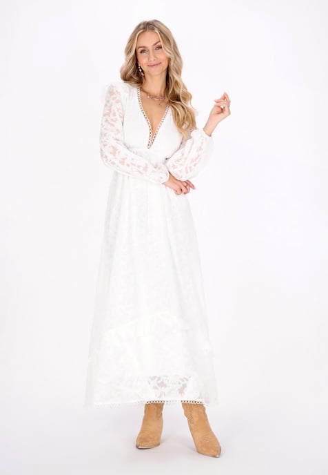 IZIA jurk vrouwen wit - Image 3