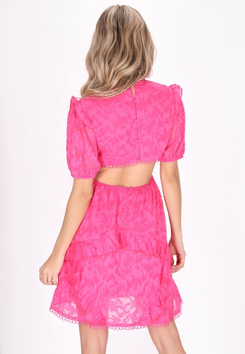 IZIA jurk vrouwen fuchsia - Image 4