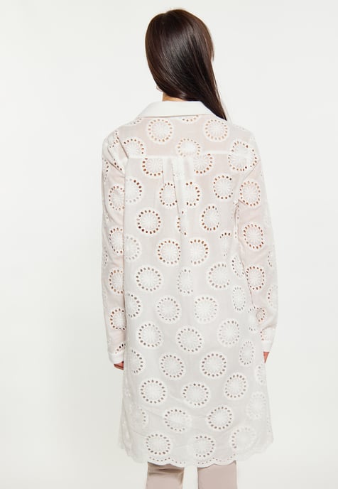 usha Jurk Dames wit - Image 4