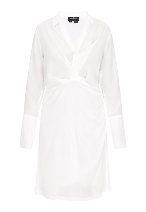 usha jurk vrouwen wit - Image 1