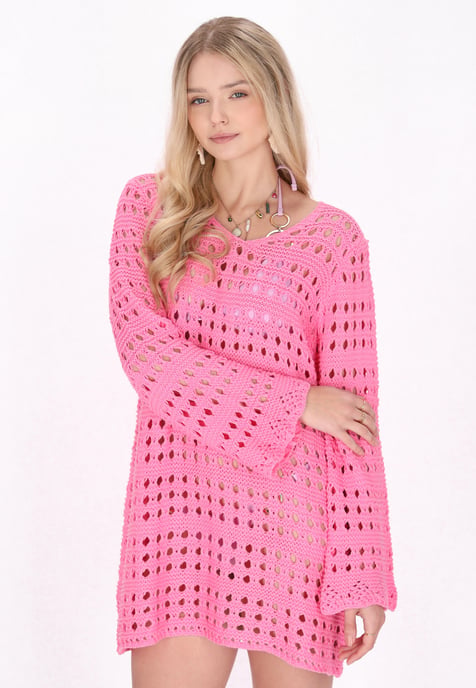 IZIA jurk vrouwen roze - Image 3