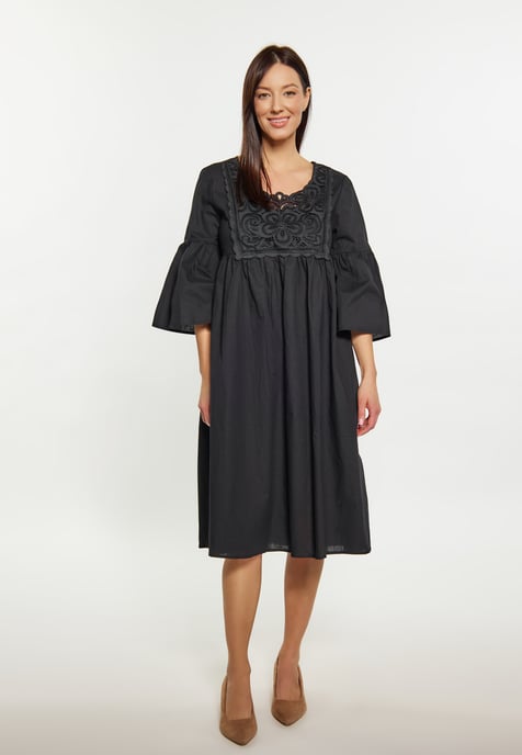 usha Jurk Dames zwart - Image 3