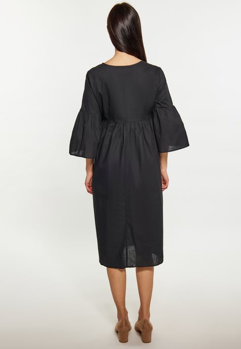 usha Jurk Dames zwart - Image 4