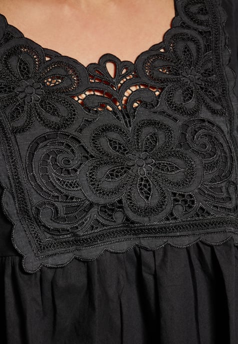 usha Jurk Dames zwart - Image 5