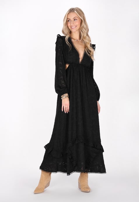 IZIA jurk vrouwen zwart - Image 3