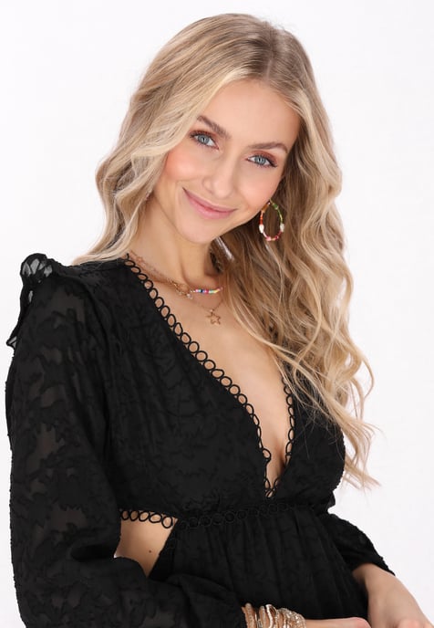 IZIA jurk vrouwen zwart - Image 5