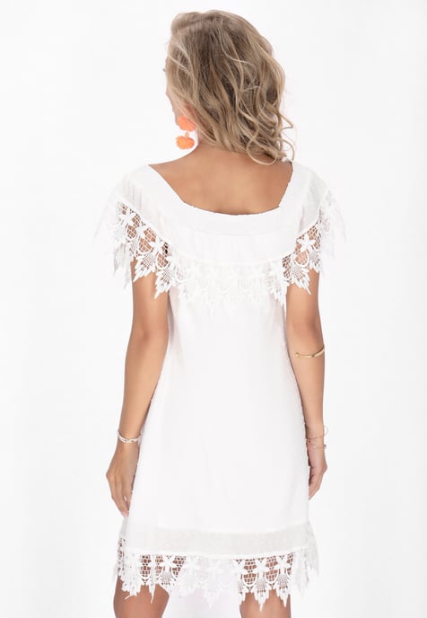 IZIA jurk vrouwen wit - Image 4