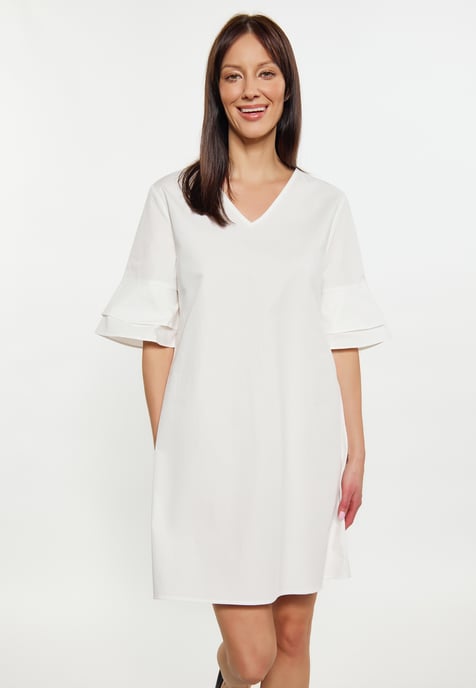 usha Jurk Dames wit - Image 3