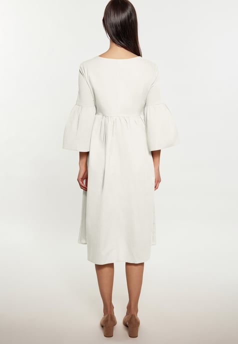 usha Jurk Dames wit - Image 4