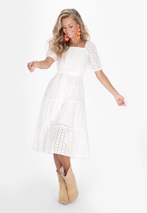 IZIA jurk vrouwen wit - Image 2