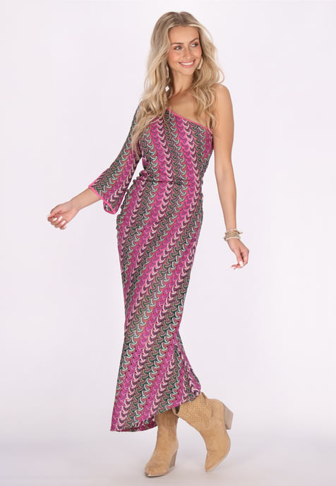 IZIA Jurk Dames Roze Veelkleurig - Image 2