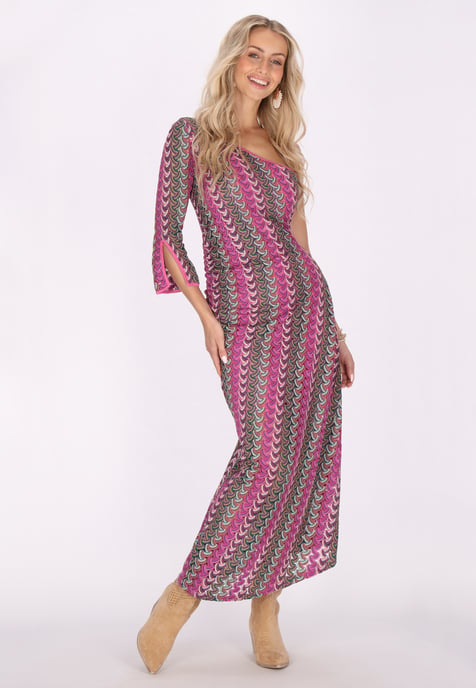 IZIA Jurk Dames Roze Veelkleurig - Image 3
