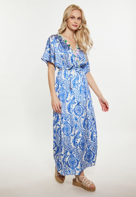 IZIA Jurk Dames blauw - Image 3