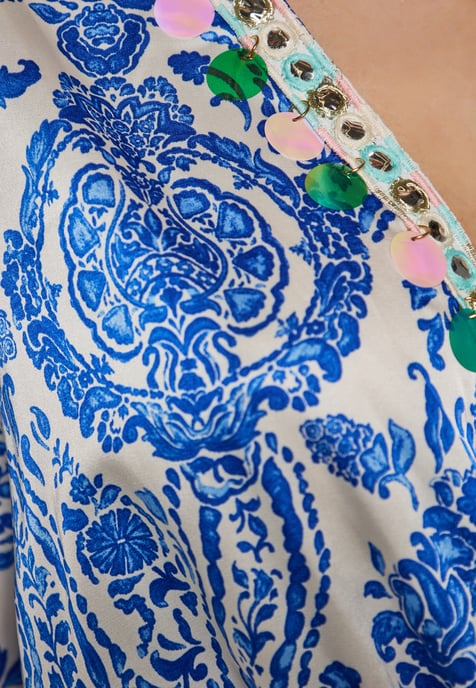 IZIA Jurk Dames blauw - Image 5