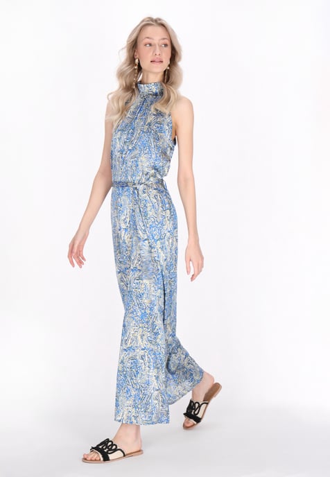 IZIA jurk vrouwen blauw veelkleurig - Image 3