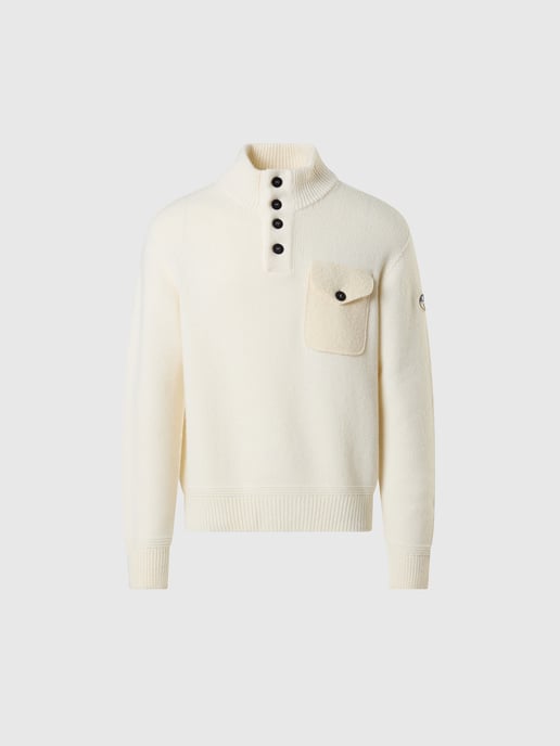 North Sails Sweater Archive button-front - Image 3