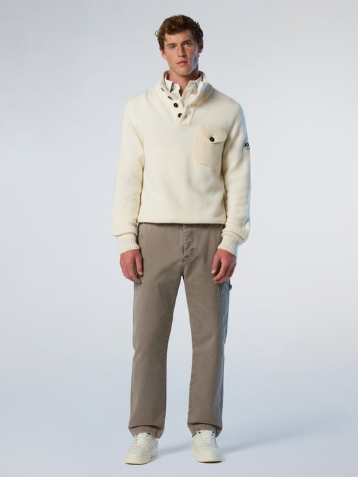 North Sails Sweater Archive button-front - Image 4