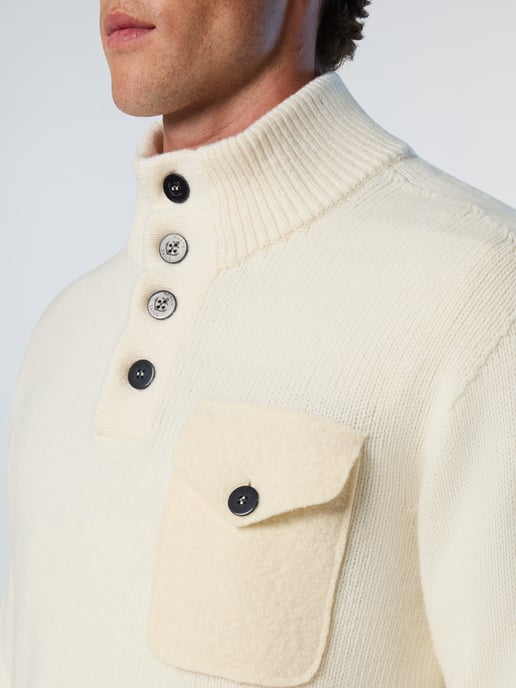 North Sails Sweater Archive button-front - Image 5