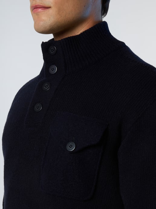 North Sails Sweater Archive button-front - Image 5