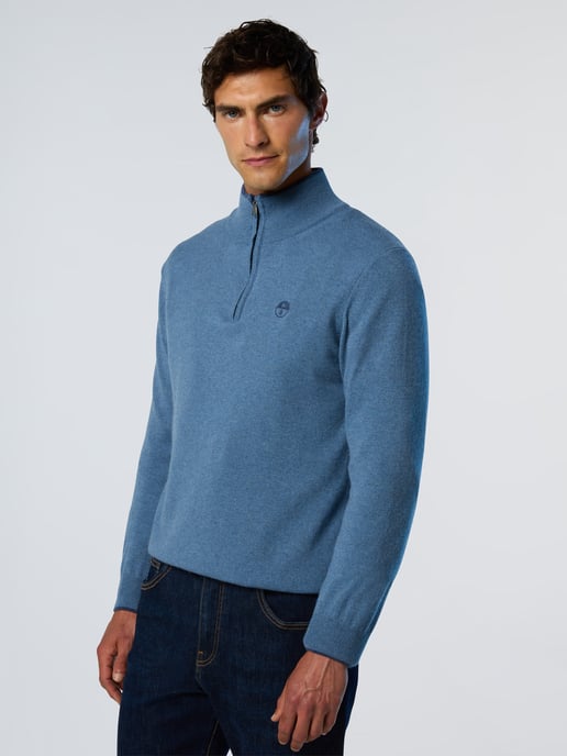 North Sails Sweater Cashmere blend half-zip - Image 1