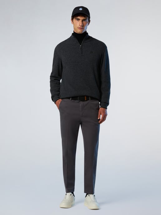 North Sails Sweater Cashmere blend half-zip - Image 4