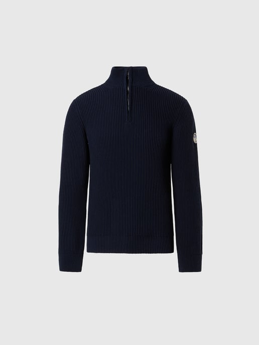 North Sails Sweater Fisherman's rib half-zip - Image 3