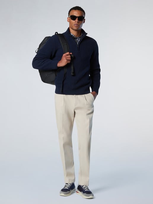 North Sails Sweater Fisherman's rib half-zip - Image 4