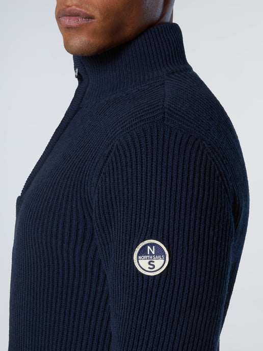 North Sails Sweater Fisherman's rib half-zip - Image 5