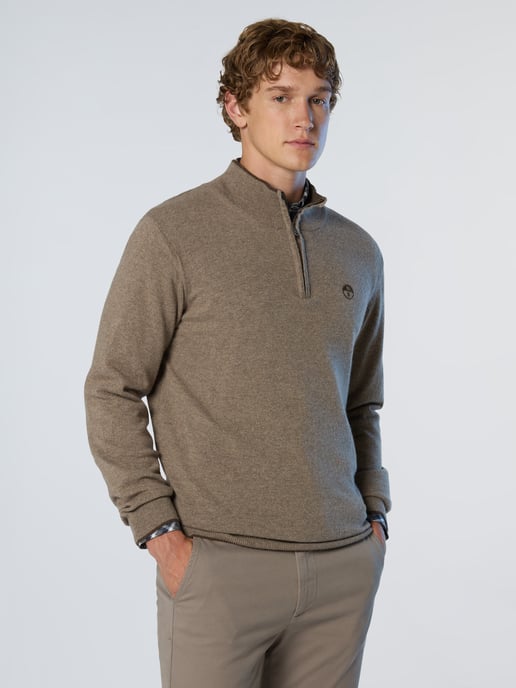 North Sails Sweater Cashmere blend half-zip - Image 1