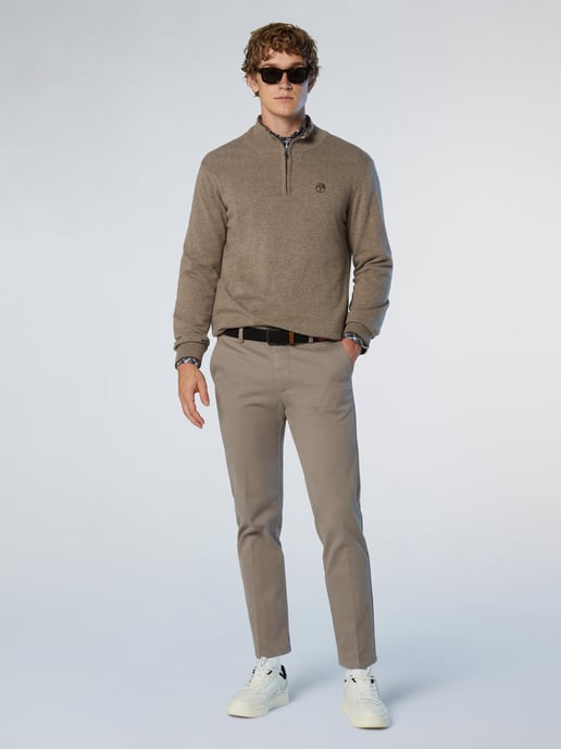 North Sails Sweater Cashmere blend half-zip - Image 4