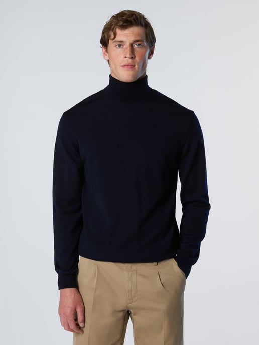 North Sails Sweater Merino wool turtle-neck - Image 1