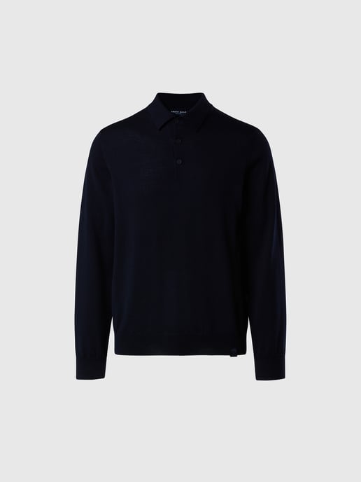 North Sails Sweater Merino wool polo - Image 3