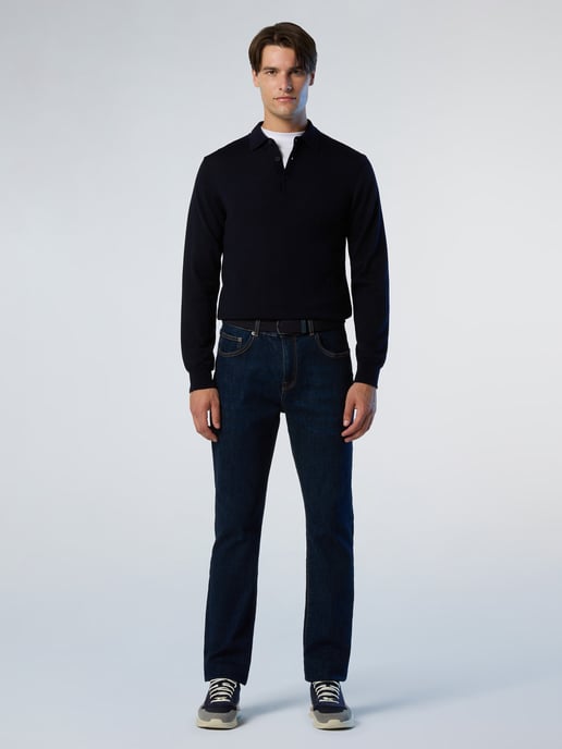 North Sails Sweater Merino wool polo - Image 4
