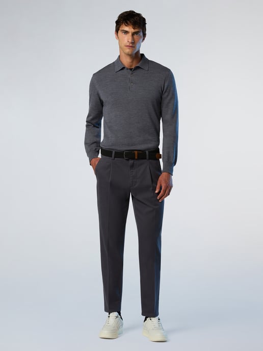 North Sails Sweater Merino wool polo - Image 4